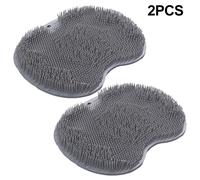 Tappetino Scrubber Piedi da Parete Facile da Usare 2PCS Facile da Fissare e Usar