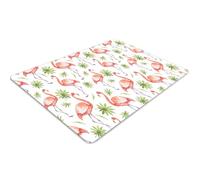 Tappetino Sedia 120x90 cm Facile da Pulire per Ufficio a Casa Protezione di Pavimenti PVC Vinile Rettangolare Impermeabile Antiscivolo Resistente ai Danni - Rana su una foglia