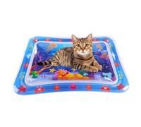 Tappetino Sensoriale Ad Acqua Per Gatto, Tappetino Da Gioco Sensoriale Per L'acqua Per Gatti, Tappetino Da Gioco Con Sensore 'acqua Ispessito, Giocattolo Pieghevole Per Tappetino Per Gatti