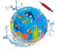 Tappetino Sensoriale Per L'acqua Gatto - Tappetino Per Giochi D'acqua Con Sensore Addensato Gatto | Tappetino A Tema Pesce Di Mare Per Il Gioco Dei Gatti | Tappetino Da Gioco Per Gatti In Acqua | Tapp