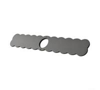 Tappetino Silice per naturale per Lavello Cucina Bordi per nuvola | Assorbimento per istantaneo, silice per naturale, asciuga in secondi, mantiene il asciutto e pulito(dark grey)