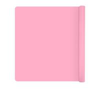 Tappetino Silicone 70 x 50 cm per Resina Epossidica, Alginato per Calchi, Grande Antiaderente per Artigianato, Resistente al Calore (Rosa)