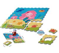 Tappetino Sirenetta Protezione Cadute Freddo Rumori Gioco Educativo Componibili