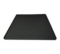 Tappetino sotto il frigorifero, tappetino in silicone per frigorifero con bordo rialzato,Pad sotto la lavatrice 23,6 x 23,6 pollici con bordo rialzato - Tappetino per lav