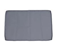 Tappetino sottolavello silicone grigio, barriera d'acqua, 33 x 21,6 pollici