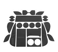 Tappetino Sottoporta Per Toyota Per HARRIER Per Vano Portaoggetti Nella Console Centrale Accessori(Black 19pcs)