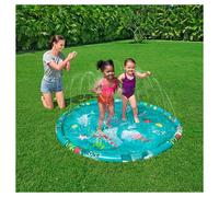 TAPPETINO SPLASH CON GETTI D'ACQUA EFFETTO FONTANA FONDALE MARINO 165 CM 52487