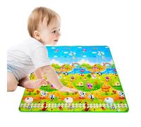 Tappetino strisciante | 79x71 pollici tappetini striscianti - tappetino da gioco per impermeabili per pavimento, tappetino morbido per bambini, grande tappeto non slip imbottito per strisciand