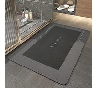 Tappetino Super Assorbente,40x60 cm Indoor Floor & Door Mat,Tappeto in Microfibra,per bagno antiscivolo lavabile, Da Cucina Con Fondo in Gomma