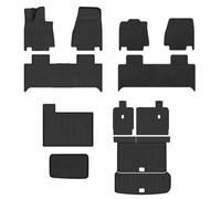 Tappetino Tappetini Auto Per Tutte Le Stagioni Per AITO M9 5 Posti In TPE Doppi Per Il Bagagliaio E Cuscini Per I Sedili Posteriori Tappetini Auto In Moquette(SET 8)