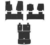 Tappetino Tappetini Auto Per Tutte Le Stagioni Per AITO M9 5 Posti In TPE Doppi Per Il Bagagliaio E Cuscini Per I Sedili Posteriori Tappetini Auto In Moquette(SET 7)