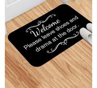 Tappetino Tappeto d'ingresso Zerbino moderno per arredamento casa Zerbino antiscivolo Bagno da cucina Orto Piccoli tappeti Confortevole e impermeabile Carpe 3D-50x80cm