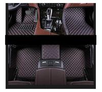 tappetino tappeto Tappetini auto personalizzati per VW ID3 ID4X ID4 per CROZZ ID6X ID6 2019 2020 2021 2022 2023 Tappeti auto Accessori per auto tappetino antiscivolo auto(Nero rosso)