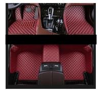 tappetino tappeto Tappetini auto personalizzati per VW ID3 ID4X ID4 per CROZZ ID6X ID6 2019 2020 2021 2022 2023 Tappeti auto Accessori per auto tappetino antiscivolo auto(Claret)