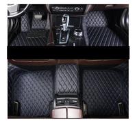 tappetino tappeto Tappetini auto personalizzati per VW ID3 ID4X ID4 per CROZZ ID6X ID6 2019 2020 2021 2022 2023 Tappeti auto Accessori per auto tappetino antiscivolo auto(Nero Blu)