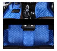 tappetino tappeto Tappetini auto personalizzati per VW ID3 ID4X ID4 per CROZZ ID6X ID6 2019 2020 2021 2022 2023 Tappeti auto Accessori per auto tappetino antiscivolo auto(Blu)