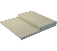 Tappetino Tatami Tradizionale Giapponese - Materasso Futon Solido E Confortevole A 4 Pieghe Erba Verde Naturale - Ottimo Per La Meditazione, Lo Yoga, La Sala Zen, La Sala Da Tè Gia(Size:75x200x3.5cm)