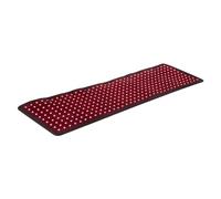 Tappetino terapeutico a infrarossi in materiale SBR con luce a infrarossi e funzione di riscaldamento per alleviare il dolore, 3 luminosità regolabile 89 x 28 cm, per adulti e anziani