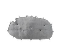 Tappetino Termico Isolamento acustico cofano anteriore dell'auto, isolamento cotone, copertura termica per VW, per Golf 6, per VW, per Golf 6, per Gti Cotone Fonoassorbente Motore(Argento)
