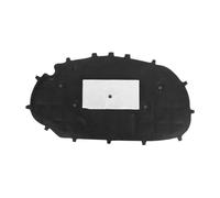 Tappetino Termico Isolamento acustico cofano anteriore dell'auto, isolamento cotone, copertura termica per VW, per Golf 6, per VW, per Golf 6, per Gti Cotone Fonoassorbente Motore(Nero)