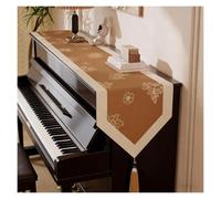 Tappetino top runner for pianoforte verticale - Elegante copertura antiscivolo for larghezze di 10-20 pollici, protezione impermeabile contro polvere e danni agli animali domestici(1,12x40in/30x102cm)