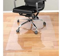 Tappetino trasparente per la protezione del pavimento, antiscivolo, in PVC, 150 x 210 cm, perfetto per pavimenti di casa, ufficio, cucina e soggiorno.