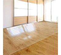 Tappetino trasparente per sedia da ufficio, 80 x 180 cm, protezione per pavimenti duri, spessore 1,5 mm, tappetino da scrivania, tappetino per sedia economico, resistente ai graffi e ai danni