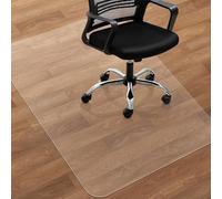 Tappetino trasparente per Sedia Office Tappeto, Tappeto Protettivo, Proteggi Tovaglia in PVC Impermeabile, Antiscivolo per Scrivania Tavolino Sala da Pranzo Casa e Ufficio