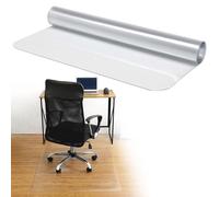 Tappetino trasparente per sedie per pavimenti duri, 1 mm, protezione per scrivania da ufficio, 100 x 200 cm, ideale per sedie da gioco e da ufficio, design antiscivolo C