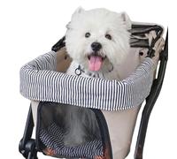Tappetino Trasportino per Animali Domestici,Copertura Anti-Sporco per Passeggino per Animali Domestici | Fodera Antiscivolo con Cuscini Lavabili e Rimovibili per Viaggi all'Aperto Comodi per Cuccioli