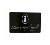 Tappetino Trixie Have a royal meal Nero Plastica 44 × 28 cm