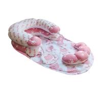 Tappetino Tummy Time - Sedile Con Cuscino 950 G Con Sensorialità | Gioco Di Apprendimento Precoce In Tessuto, Giocattolo Sensoriale Per Bambine Da Bambino 75x43 Cm Çon Cuscino Per La Pancia E Attività