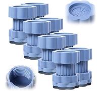 Tappetino universale regolabile in altezza per lavatrice 2025, ammortizzatore, antiscivolo, adatto per tutte le dimensioni (8 pezzi)