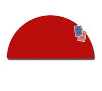 Tappetino VDF - Semicerchio Rosso