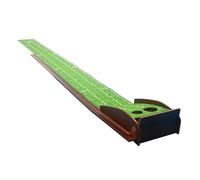 Tappetino verde put per interni antiscivolo, doppio foro, tappetino verde con indicatore della distanza, per uomini, donne, adulti, attività all'aperto, giardino, cortile e casa