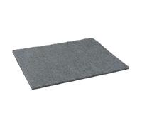 Tappetino Vetbed® in misto lana inglese, grigio scuro - L 100 x P 75 cm