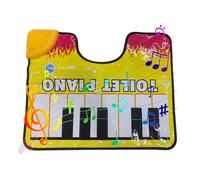 Tappetino WC - Tappetino musicale per vasino e pianoforte | Tappeto sonoro Novità divertenti tappetini per WC, Novità Tappeto vasino con suono di pianoforte, Tappetos musicale che le dita dei