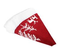 Tappetino X Albero Di Natale Addobbi Rossi Per Gonne Dell'albero