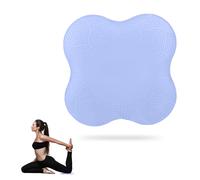 Tappetino yoga/fitness in EVA multicolore, piatto, con supporto per ginocchia.