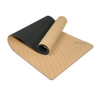 Tappetino yoga in sughero - Materassino Fitness per sport pilates con tracolla