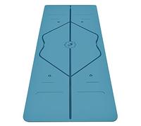 Tappetino yoga originale Liforme - Borsa yoga inclusa - Sistema di allineamento brevettato, presa da guerriero, antiscivolo, resistente al sudore, lungo, largo, spesso 4,2 mm per il massimo comfort