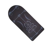 Tappetino yoga per esercizi antiscivolo - Cuscinetto in ginocchio spesso 4 mm, da pavimento per assorbimento degli urti, tappetini da palestra versatili e riutilizzabili con stabilità silenzio