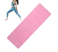 Tappetino Yoga Pieghevole | 183 cm x 61 cm Tappetino Per Stretching, Per Palestra,per Donne Yoga Allenamento Esercizi Pilates Viaggio Palestra Domestica Sonno