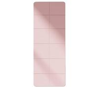 Tappetino yoga pieghevole, tappetino per esercizi pieghevole | Tappetino per pilates portatile | 72 x 24 x 0,1 pollici, funziona perfettamente su qualsiasi pavimento per stretching, cardio o allenamen