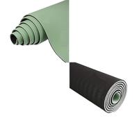 Tappetino Yoga Tappetino yoga spesso bicolore, antiscivolo, movimento for il fitness nella casa del pad(Blue dark blue)