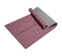 Tappetino Yoga Versatile Elastomero Termoplastico Ecologico Pilates Workout for Palestra Tappeto Allenamento Ginnastica Donne/Uomini Interno/Esterno(Red,61cm)