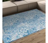 Tappeto 100x150 lavabile all ingresso Tappetino antiscivolo morbidi a pelo basso area sottile per camera da letto soggiorno corridoio cucina giungla botanica floreale vintage interni la