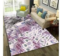 Tappeto 3D Denaro Delle Banconote In Valuta Euro Dollaro Tappeto Antiscivolo, Domestici Possono Usare Il Divano Del Soggiorno Tappeto Casa Camera Da Letto Comodino Coperta Soggiorno Hot /5539189627221