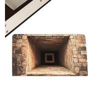 Tappeto a forma di illusione 3D, con prospettiva realistica, morbido, lavabile, design visivo antiscivolo, casa, ingresso, cucina, camera da, soggiorno, appartamento, ufficio