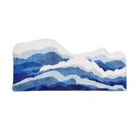 Tappeto a forma di onda Tappeto estetico Wave Rug Tufting bagno antiscivolo